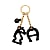 Schlüsselanhänger Pferdekopf und A-Logo