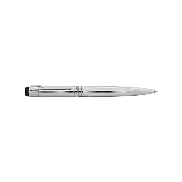 Pen with pattern silver