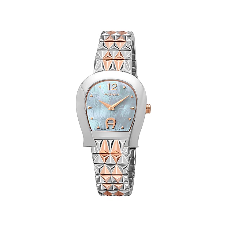 Ladies' Watch Carrara Silver-Rosegold