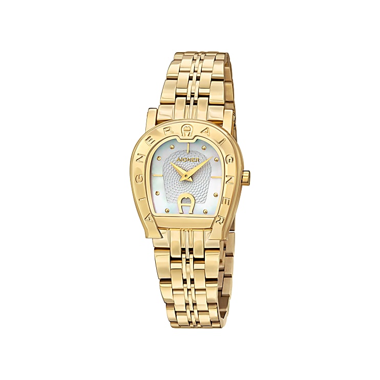 Damenuhr Marsala Gold Gold Aigner Club