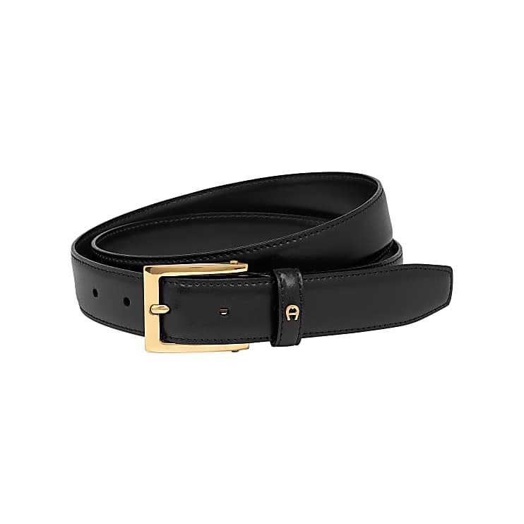 black chunky belt