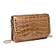 Fashion Wallet with chain croco