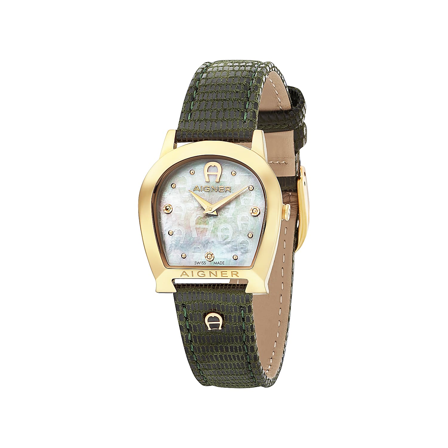 Watch Alessandria Olive-Gold