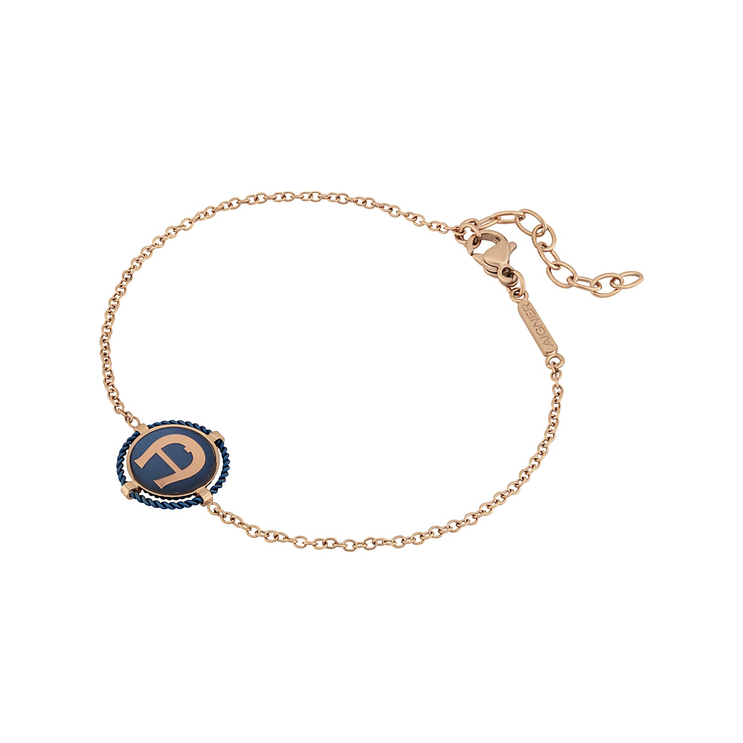 bracelet with A-logo rosegold