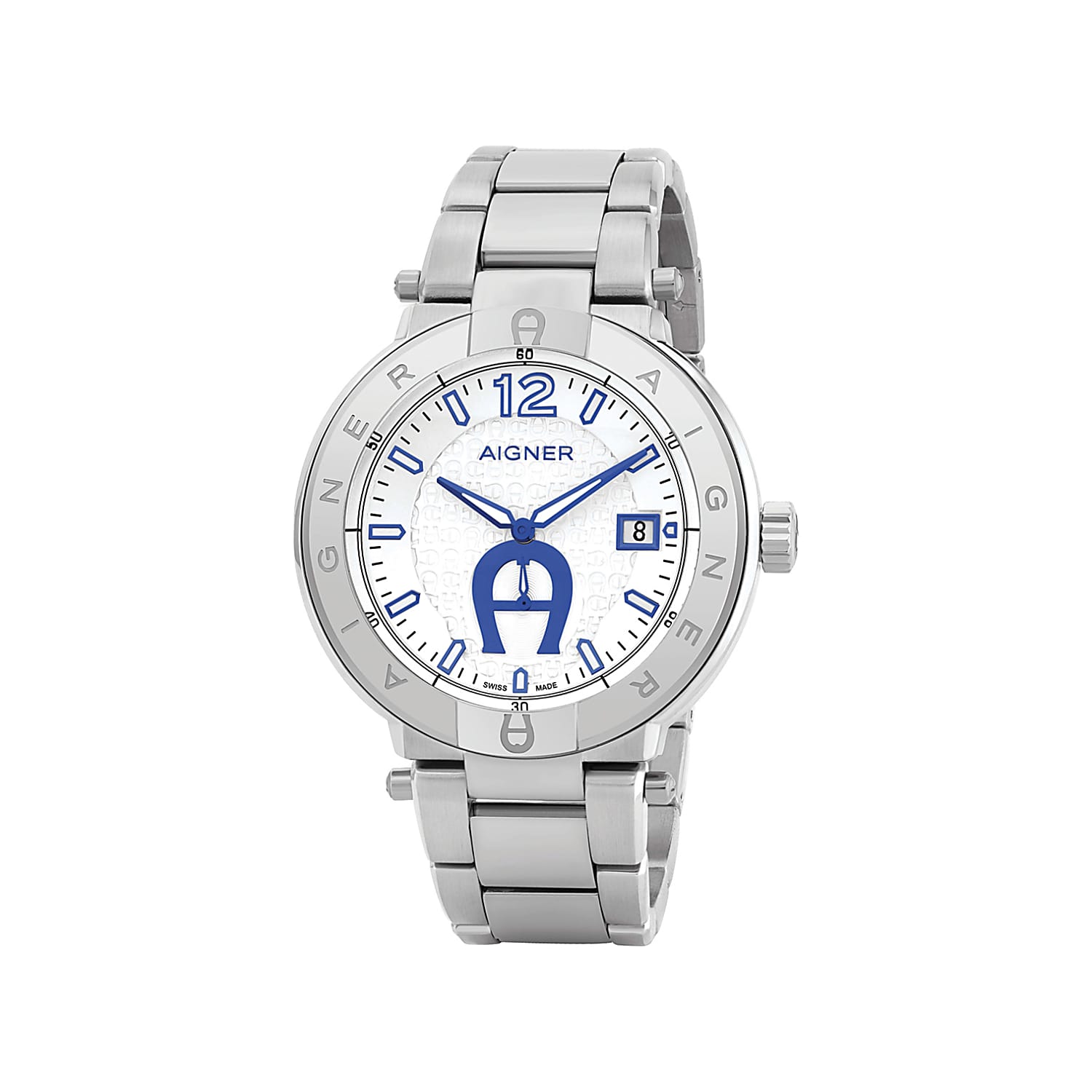 Gentlemen's Watch Monza Silver-Blue