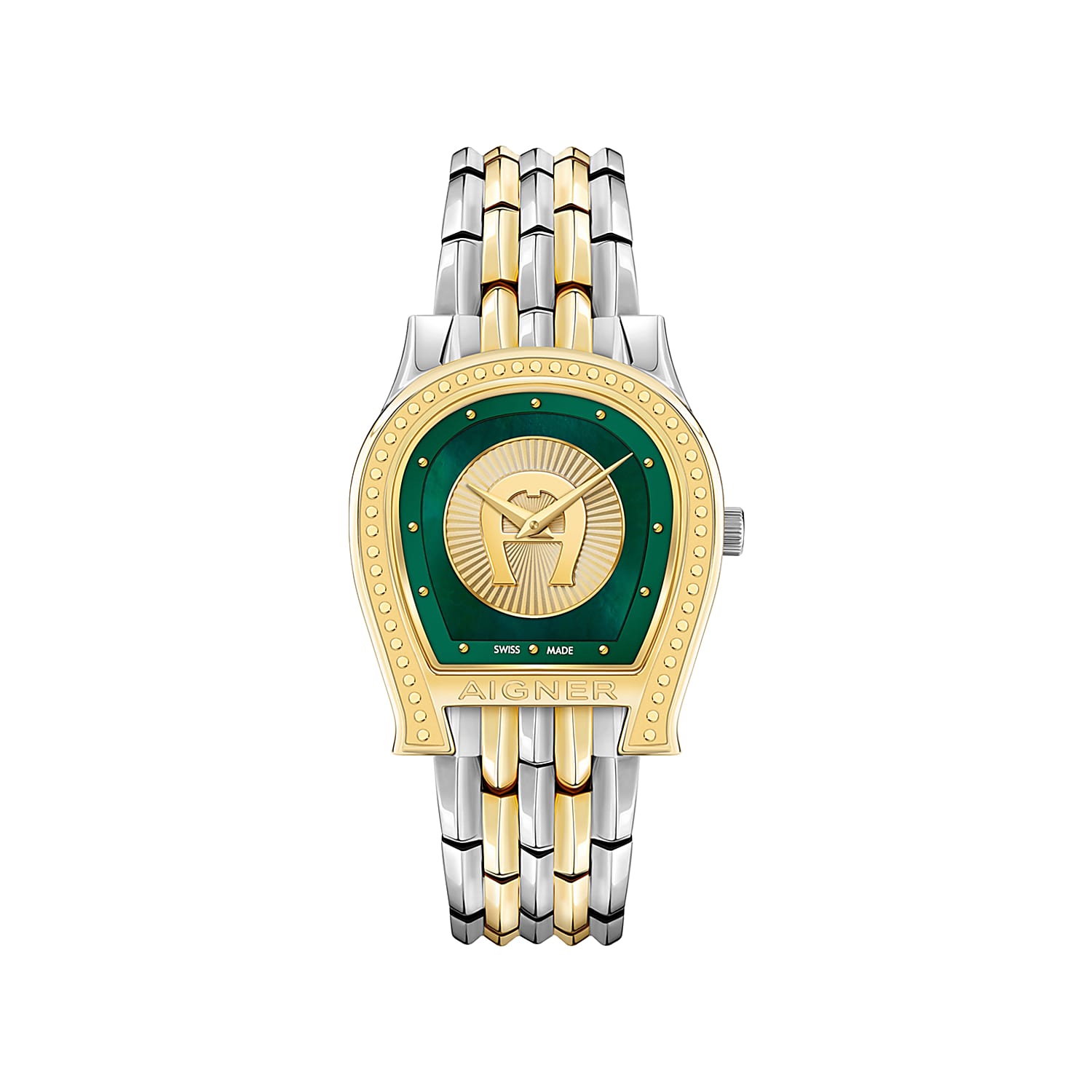 Vuelo preferible malta Ladies' watch Vittoria Bicolor Green multicolour - Watches - Women - AIGNER