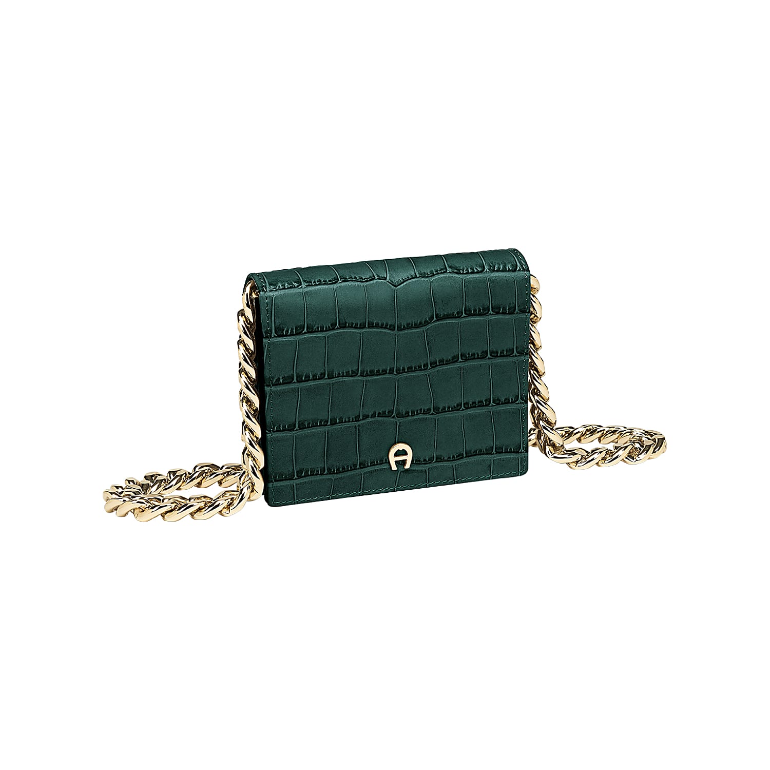 Fashion Wallet with chain Croco