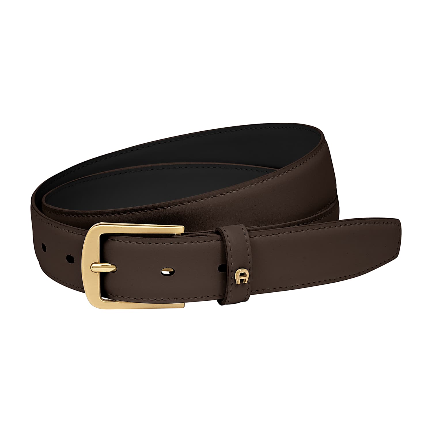 Business Belt 3 Cm Ebony Belts Men Aigner