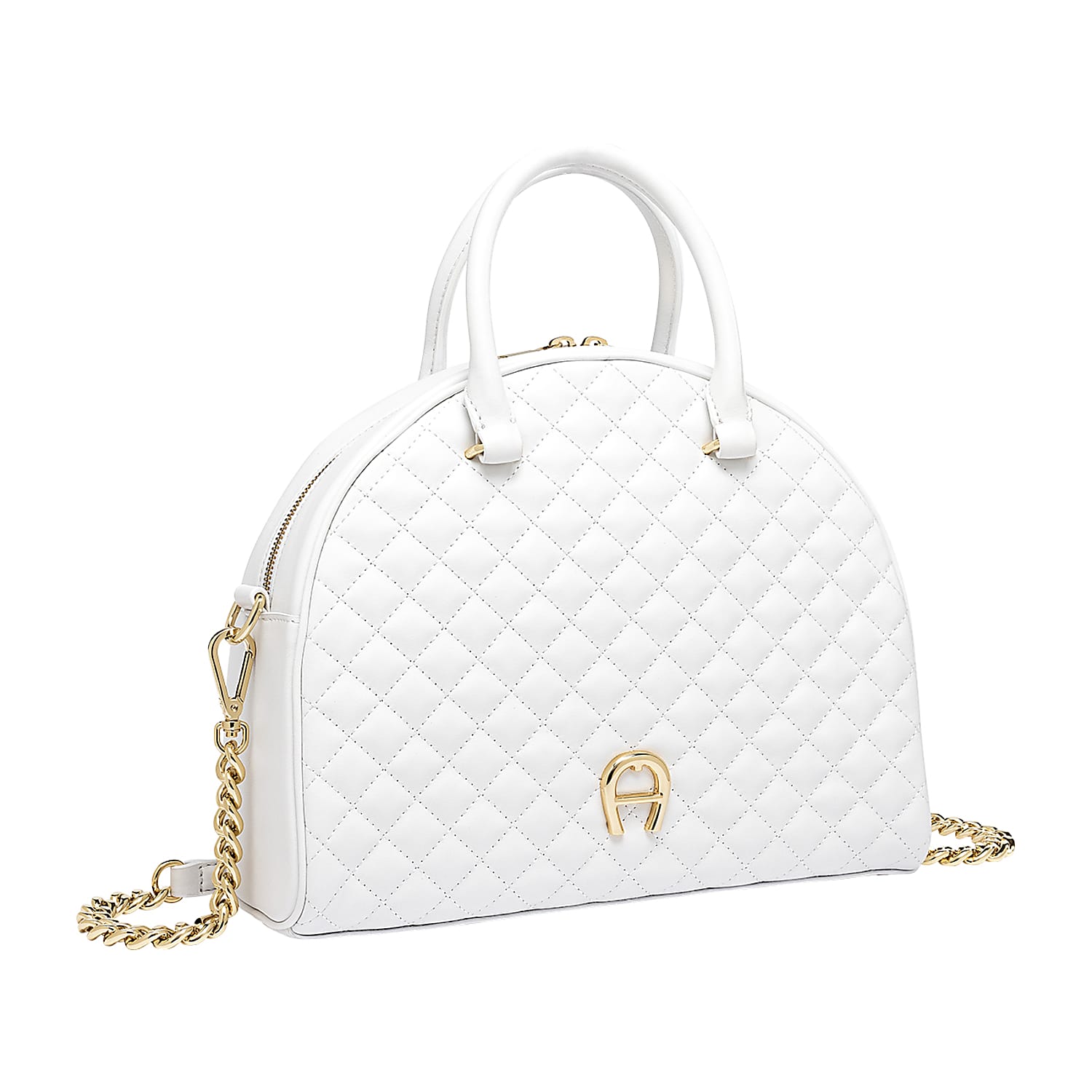 Garda Handbag M white - Bags - Women - AIGNER Club