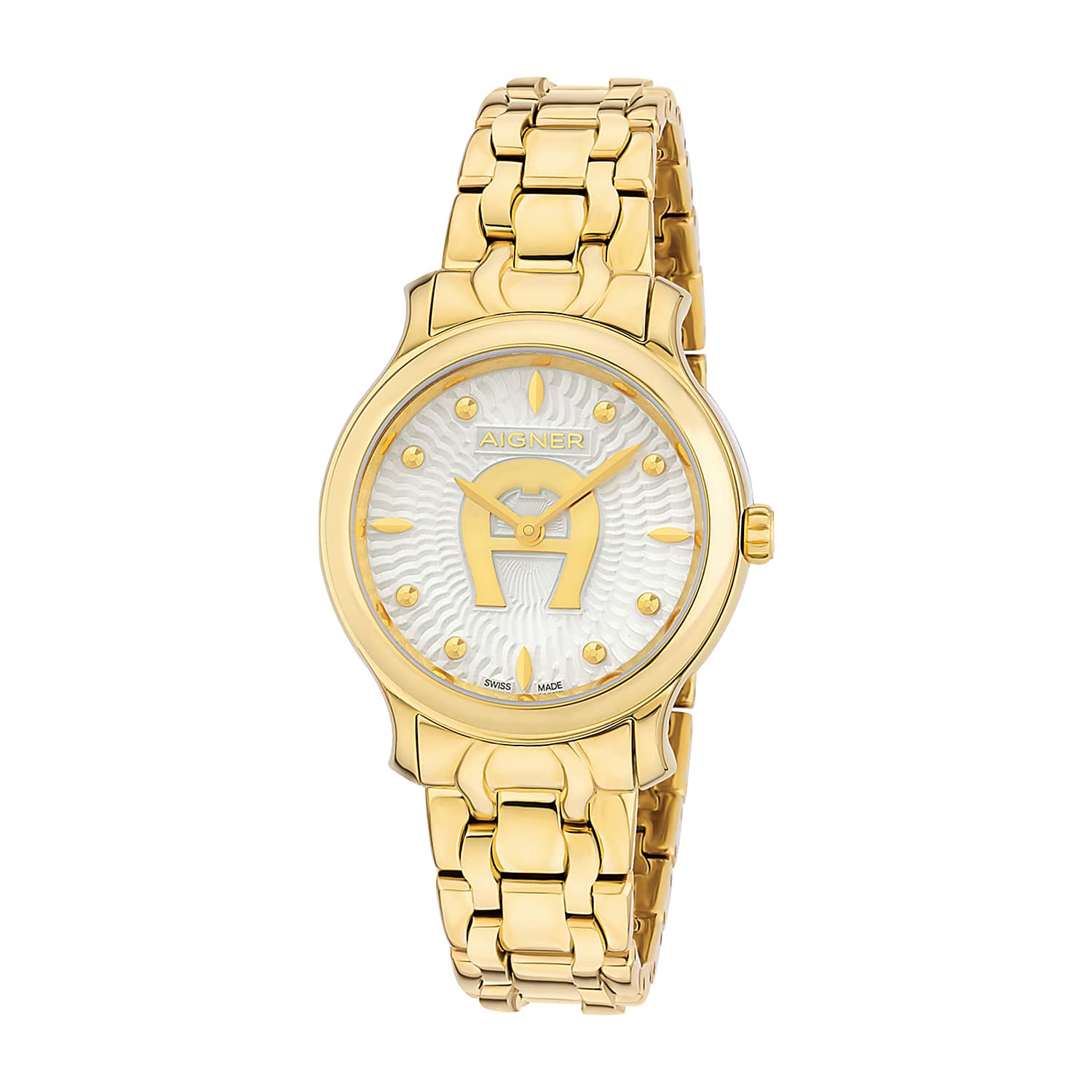 Aigner damenuhr gold clearance