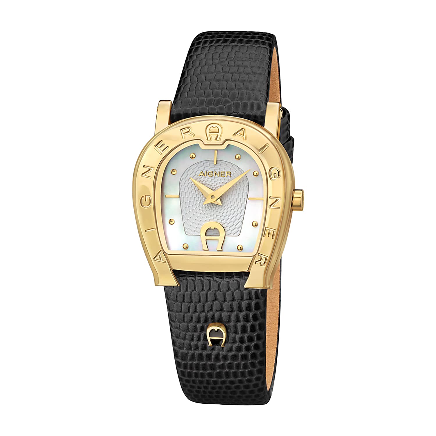 Aigner damenuhr gold clearance