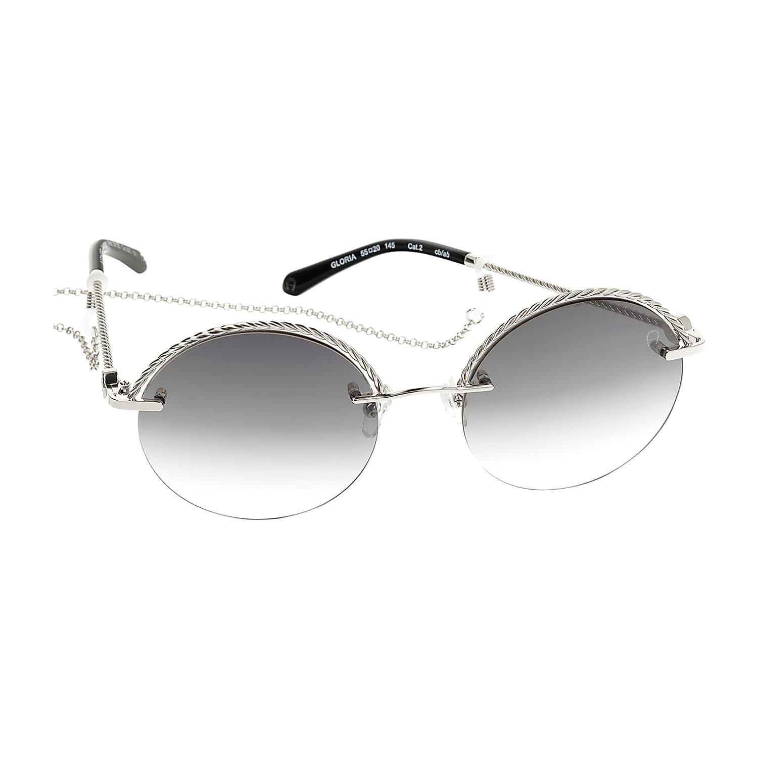 Gloria Sunglasses silver coloured - Sunglasses - Women - AIGNER Club