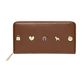 Fashion wallet with zipper
