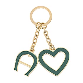 Schlüsselanhänger Herz und Logo