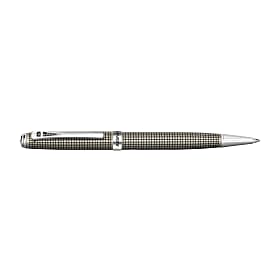 Pen with checkered pattern