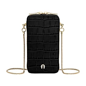 Fashion Phone Poch case with chain croco