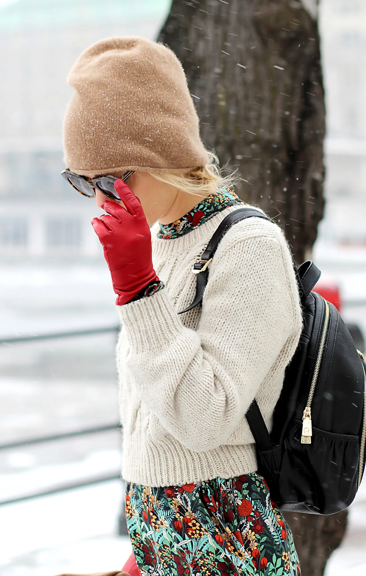 aigner backpack nylon