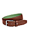 Business Gürtel 3,5 cm aus geprägtem Leder