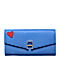 Banknote- and card case with heart sticker