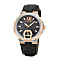 mens' watch Taviano with leather strap multicolour
