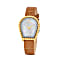 Damenuhr Novara mit Lederarmband Gold