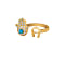 A-logo ring gold