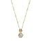 Halskette mit Hexagon Gold