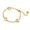 A-Logo Armband mit Perlen