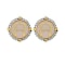 A-logo earrings multicolour
