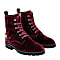 Ava Velvet Biker Boot
