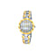 Damenuhr Prato II Silber-Gold