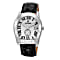 Herrenuhr Modena logo Schwarz-Silber