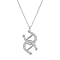 A-Logo Halskette Silber