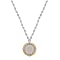 necklace silver with a-Logo charm