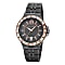 mens' watch Trieste Black-Rosegold