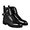 Ava Bootie with laces and leather loop