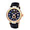 Gentlemen's Watch Monza with leather strap Rosegold