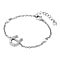 Bracelet with A-Logo Silver