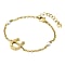 Bracelet with A-Logo Gold
