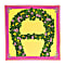 Mini Carré S im A-Logo Floral-Print