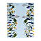 Stole M with floral print