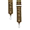 Fashion shoulder strap with logo writing