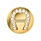 Brooch with pearls