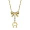 Halskette mit Schleife Gold