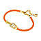 Bracelet with A-Logo orange