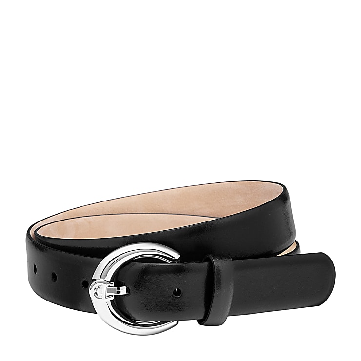 FRIEDRICH HOFFMANN Damengürtel Schwarz – 100 % Echtes Leder, 3 Cm Breit | Made In Germany, Für Jeans & Kleider