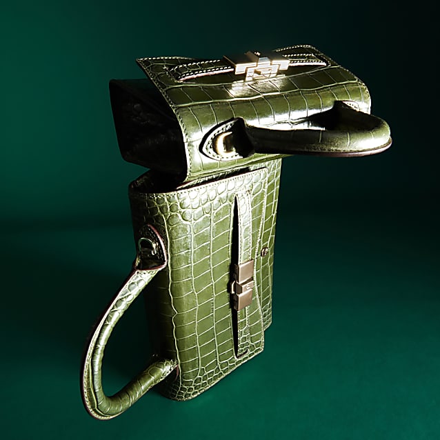 Farah Coccodrillo handbag XS