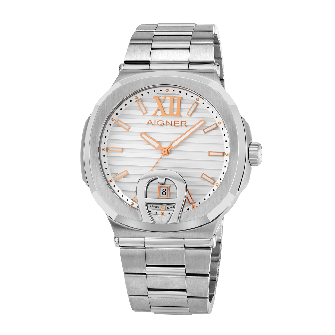 Aigner Herrenuhr Taviano Silber silber male OG