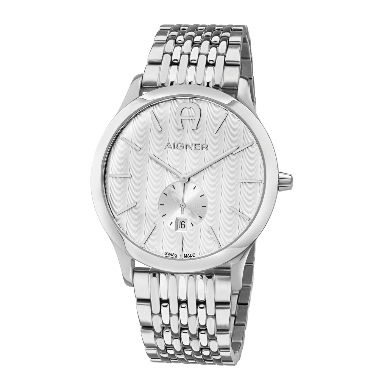 Aigner Herrenuhr Trevisio Silber silber male OG
