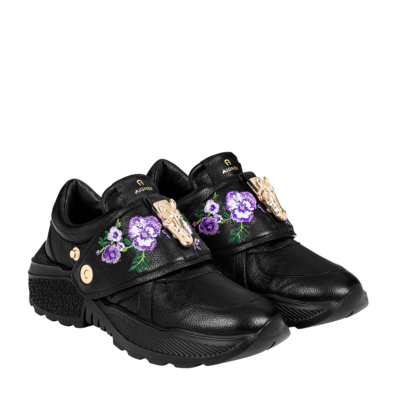 Jenny horse sneaker black Shoes Women AIGNER Club